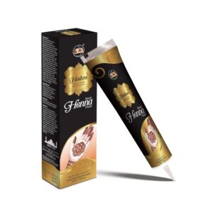HENNA PASTE TUBE BLACK (24 DOZ X 2 CRTN)