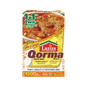 Laziza Qorma Masala 100 GM X72 PKTS
