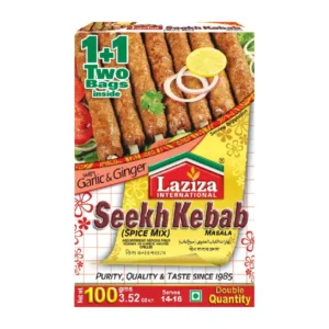 Laziza Seekh Kabab Masala 100 GM X72 PKTS