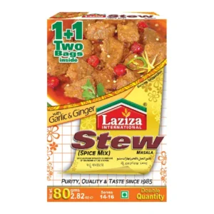 Laziza Stew Masala 100 GM X72 PKTS